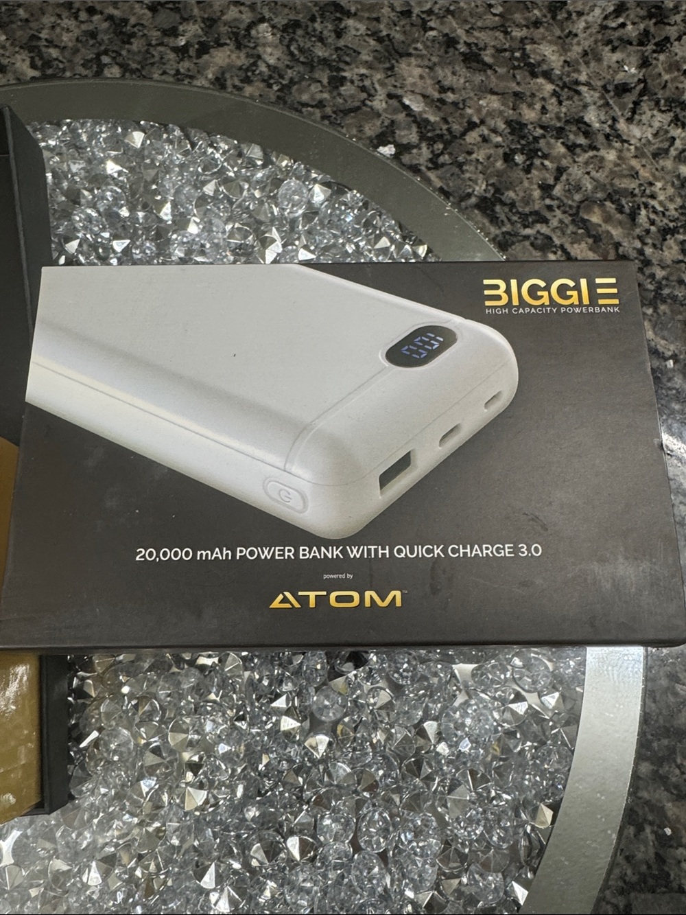 BIGGIE High Capacity Power Bank Quick Charge - NEW